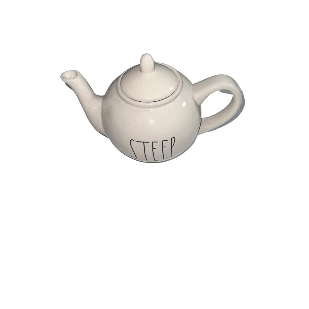 New Rae Dunn “STEEP”  Large Teapot - Picture 6 of 6